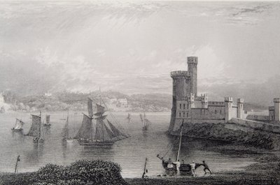 Black Rock Castle, Cork közelében, Írország, 1830-as évek alkotó: William Henry Bartlett