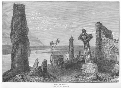 Clonmacnoise alkotó: William Henry Bartlett