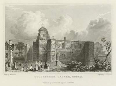 Colchester kastély, Essex alkotó: William Henry Bartlett