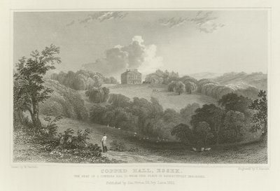 Copped Hall, Essex, J. Conyers, Esquire székhelye alkotó: William Henry Bartlett