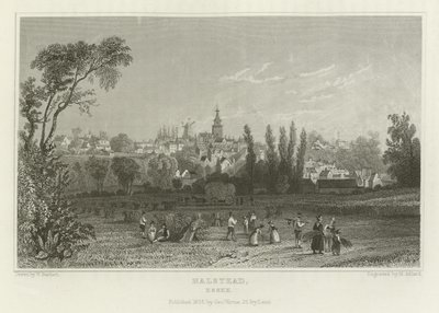 Halstead, Essex alkotó: William Henry Bartlett
