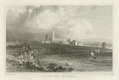 Harwich, Essex alkotó: William Henry Bartlett