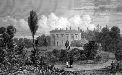 Riffhams Lodge, Essex, 1835 alkotó: William Henry Bartlett