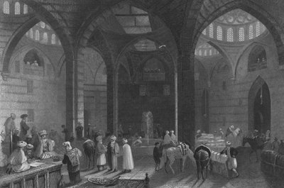 A nagy kán Damaszkuszban alkotó: William Henry Bartlett