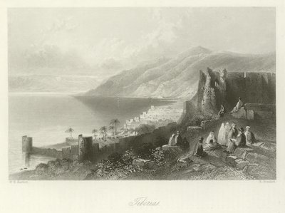 Tiberias alkotó: William Henry Bartlett