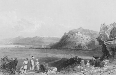 Zárfát vagy Záráfa, az ókori Sarepta, Szidón egyik városa. alkotó: William Henry Bartlett