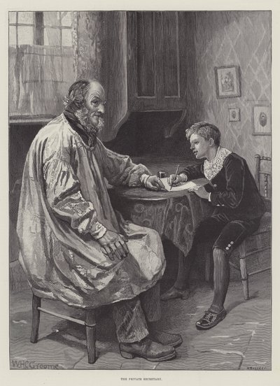 A magántitkár alkotó: William Henry Charles Groome