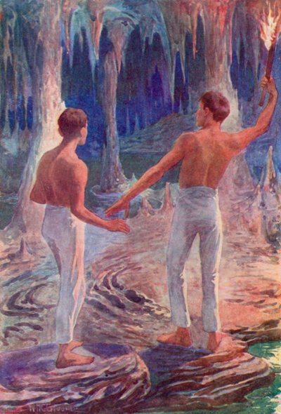 Megdöbbentünk a csodálatos tárgyaktól, amelyek feltárultak a tekintetünkben alkotó: William Henry Charles Groome