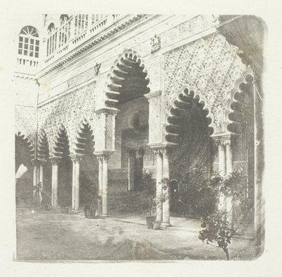 Alcazar de Sevilla alkotó: William Henry Fox Talbot