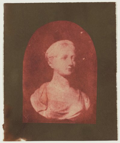 [Büste einer jungen britischen Frau] alkotó: William Henry Fox Talbot