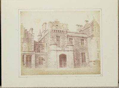 Hall Door, Abbotsford alkotó: William Henry Fox Talbot