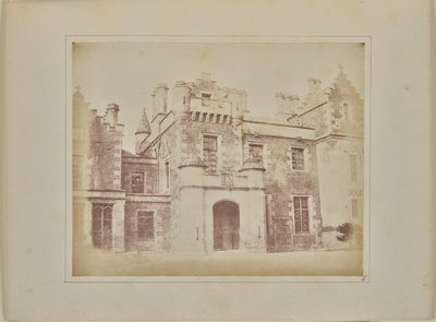 A csarnok ajtaja, Abbotsford alkotó: William Henry Fox Talbot