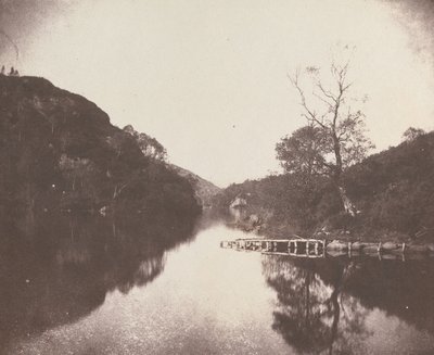 A Loch Katrine mólója, jelenet „A tó asszonyá”-ból alkotó: William Henry Fox Talbot