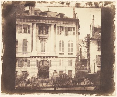 Párizsi sorházak Párizsban alkotó: William Henry Fox Talbot