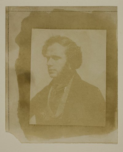 Henneman portréja profilban alkotó: William Henry Fox Talbot