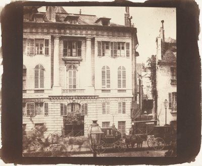 Párizs körútjai alkotó: William Henry Fox Talbot