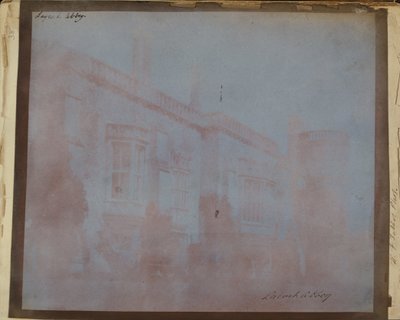 A Lacock Abbey déli frontja a Sharington toronnyal alkotó: William Henry Fox Talbot
