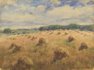 Maryland búzamezők alkotó: William Henry Holmes