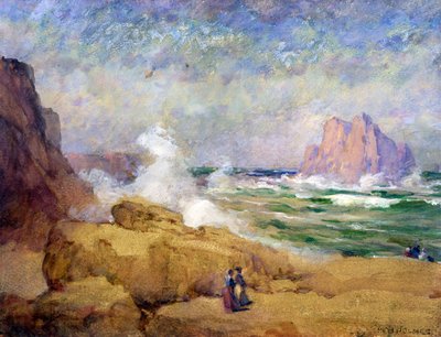 Kalifornia partjainál alkotó: William Henry Holmes