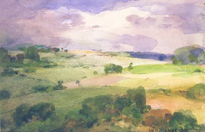 A marylandi mezők alkotó: William Henry Holmes