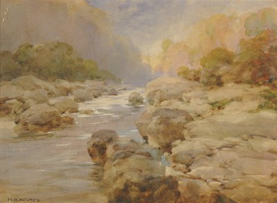 Módosítatlan Rock Creek, 1910 körül. alkotó: William Henry Holmes