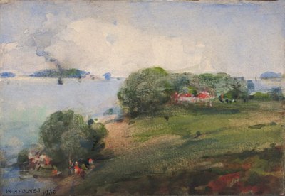 Kilátás a Potomacra alkotó: William Henry Holmes