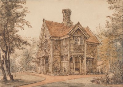 Egy páholy Cassioburyben alkotó: William Henry Hunt