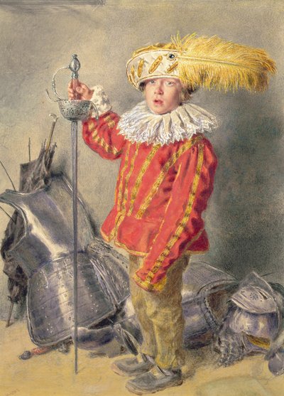 Egy Warrior Bold alkotó: William Henry Hunt