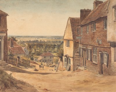 Dagnall Lane, St. Albans alkotó: William Henry Hunt