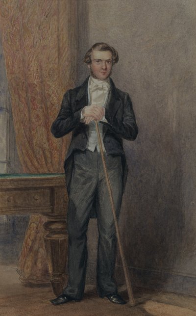 Kamrák vőlegénye (akvarell papíron) alkotó: William Henry Hunt