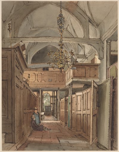 A busheyi templom belseje alkotó: William Henry Hunt