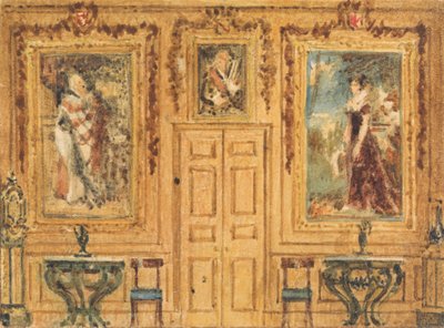 Egy szoba belseje alkotó: William Henry Hunt