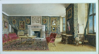 Könyvtár, Hardwick alkotó: William Henry Hunt
