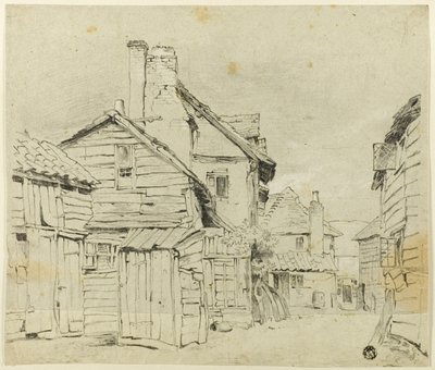 Water Lane, Watford alkotó: William Henry Hunt