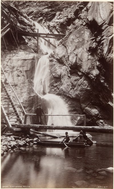 Cheyenne-vízesés alkotó: William Henry Jackson