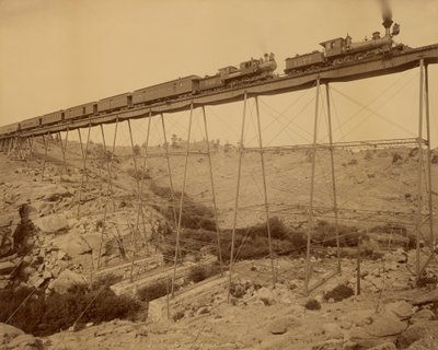 Dale Creek híd, Union Pacific Railway alkotó: William Henry Jackson