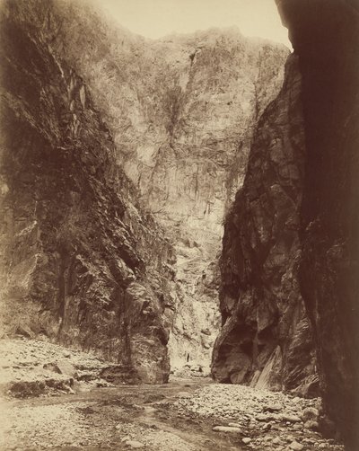 Diamond River Canyon,1885 (fotó) alkotó: William Henry Jackson
