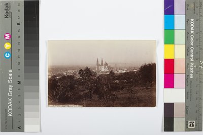 Lagos, a katedrális általános képe, 1883-1884 (albumnyomat) alkotó: William Henry Jackson