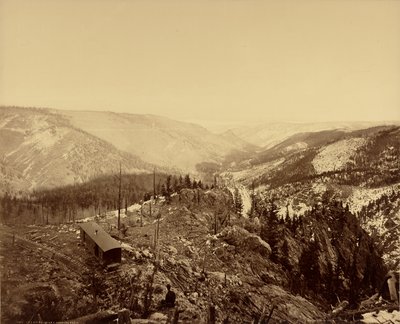 Los Pinos völgy, kelet felé nézve alkotó: William Henry Jackson