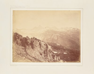 A Téton-hegység panorámája alkotó: William Henry Jackson