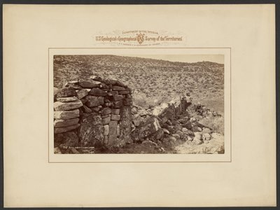 Romok Montezuma Cañonban alkotó: William Henry Jackson