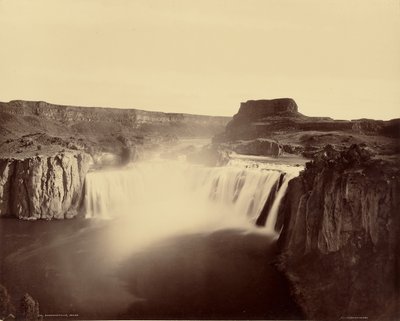 Shoshone-vízesés, Idaho alkotó: William Henry Jackson