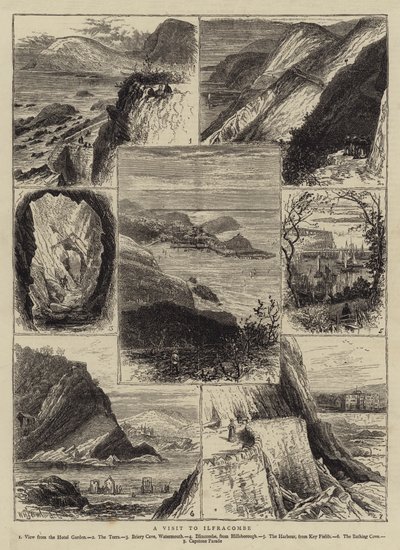 Látogatás Ilfracombe-ban alkotó: William Henry James Boot