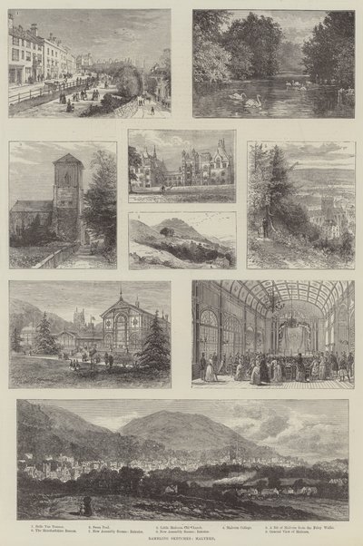 Rambling Sketches, Malvern alkotó: William Henry James Boot