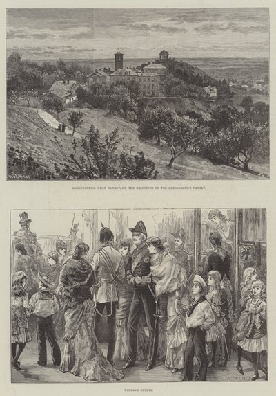 Beatrice hercegnő és Henrik battenbergi herceg királyi esküvője alkotó: William Henry James Boot