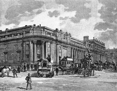 A Bank of England, London, 1900. alkotó: William Henry James Boot