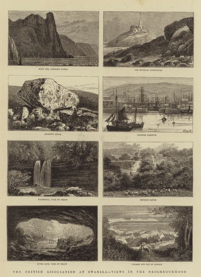 A Swansea-i Brit Szövetség, Nézetek a környéken alkotó: William Henry James Boot