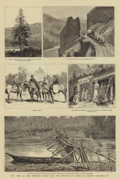 Louise hercegnő és Lorne márki látogatása British Columbiában, II alkotó: William Henry James Boot