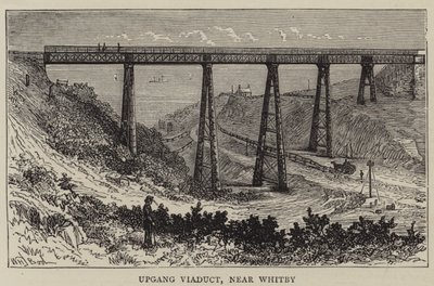 Upgang Viadukt, Whitby közelében alkotó: William Henry James Boot
