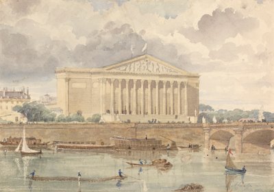 Képviselőház és XVI. Lajos Pont, 1828. július 30., reggel 6 óra alkotó: William Henry Lake Price